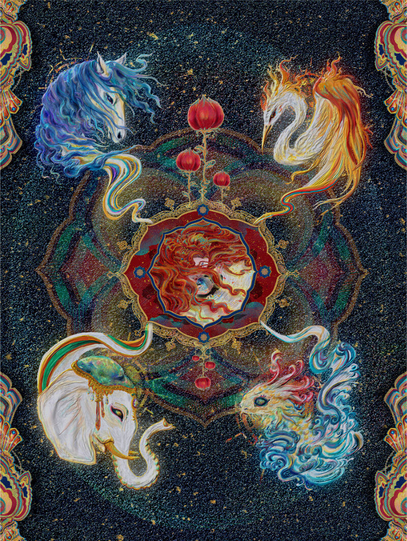 .The Legend of Cosmos Card.